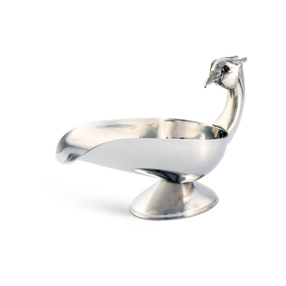 Pheasant  Handle Stainless Steel Gravy / Sauce Server