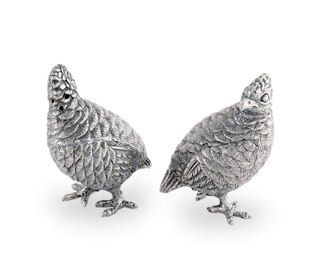 Standing Quails Salt &amp; Pepper Set