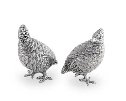 Standing Quails Salt &amp; Pepper Set