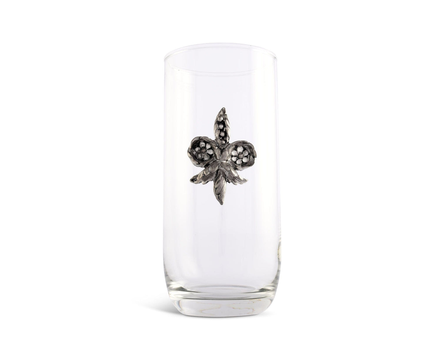 Fleur De Lis Ice Tea Glass