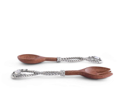 Crab &amp; Rope Salad Server Set