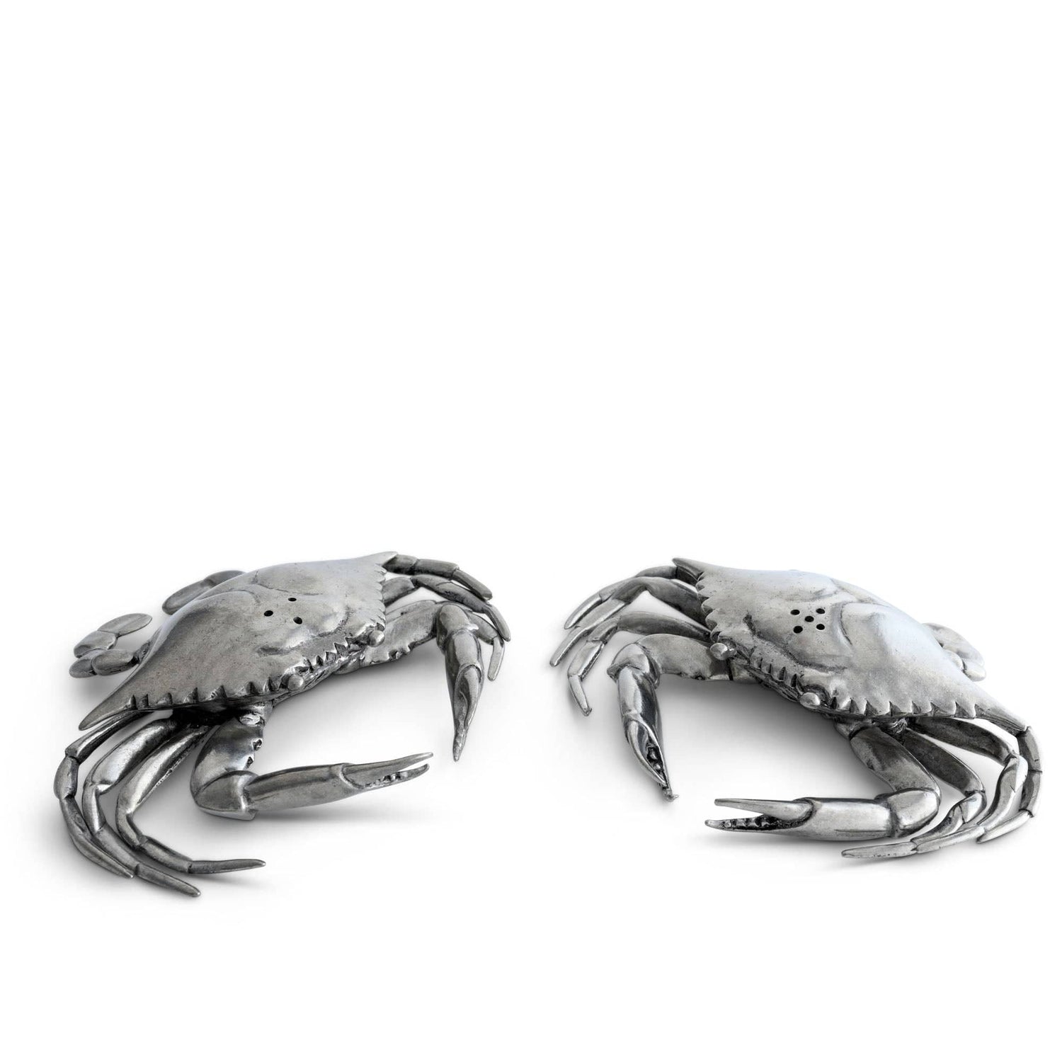 Pewter Blue Crabs Salt &amp; Pepper Set