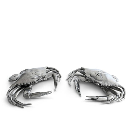 Pewter Blue Crabs Salt &amp; Pepper Set