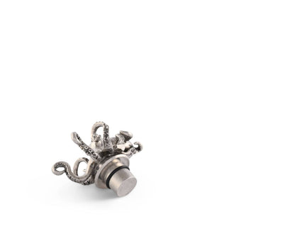 Pewter Octopus Liquor Decanter Top