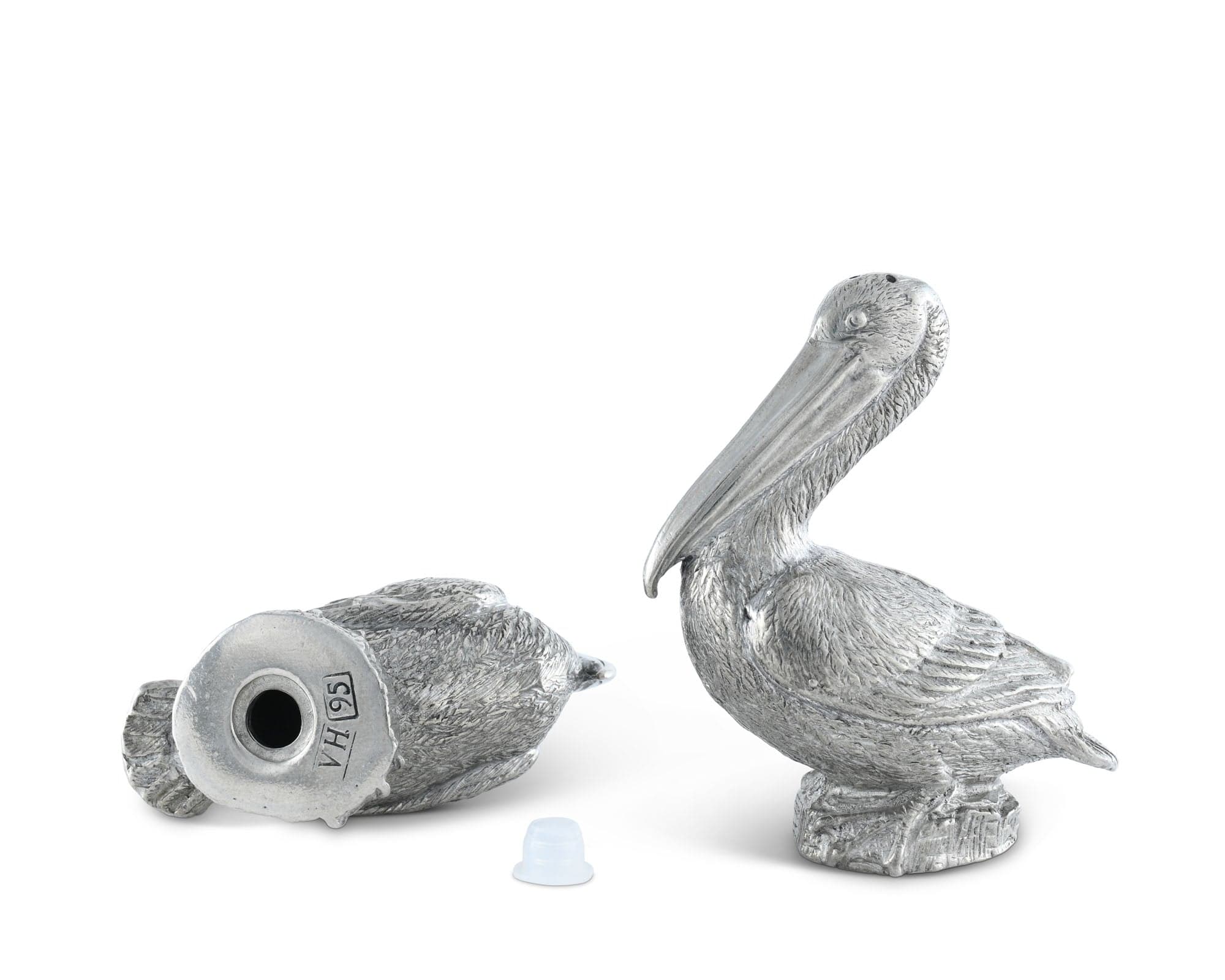 Pewter Pelicans Salt &amp; Pepper Set