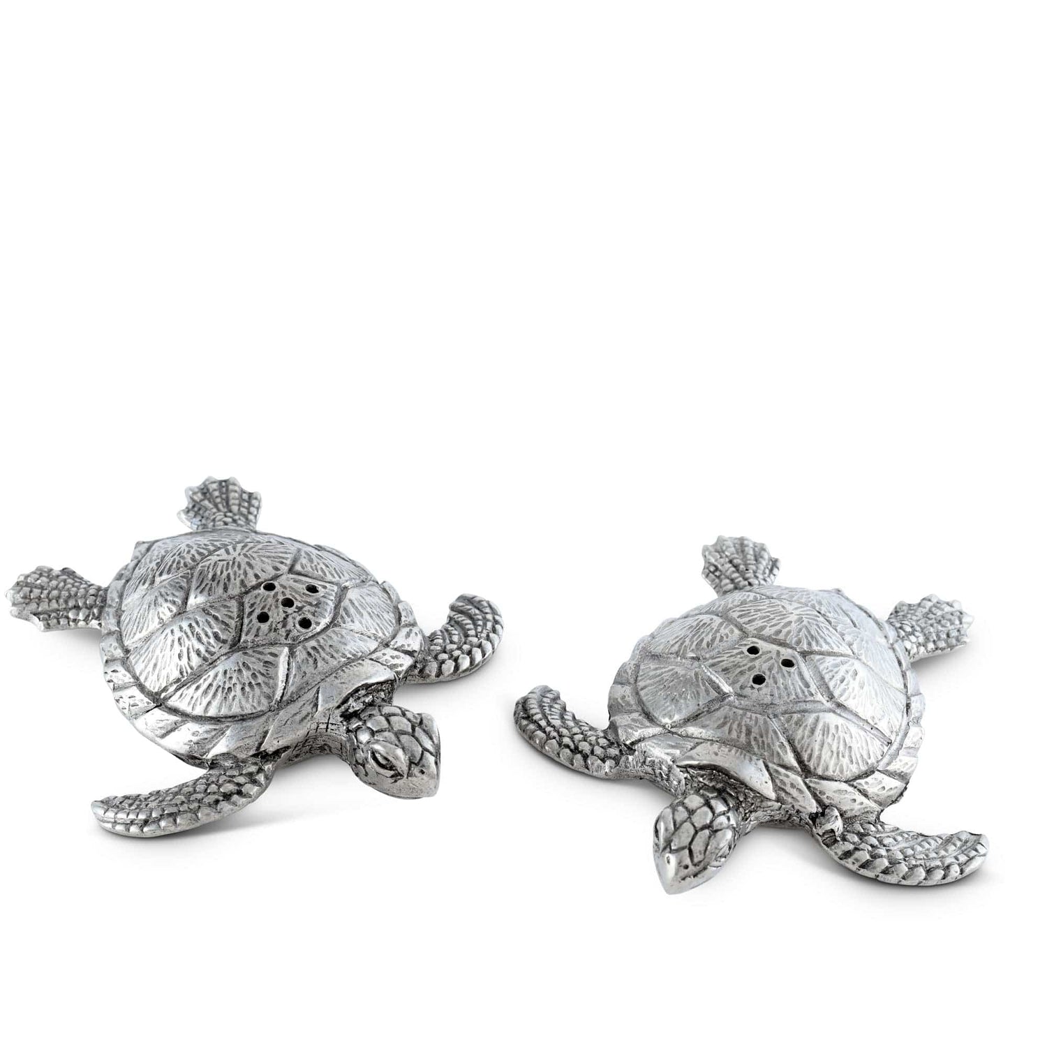 Pewter Sea Turtles Salt &amp; Pepper Set