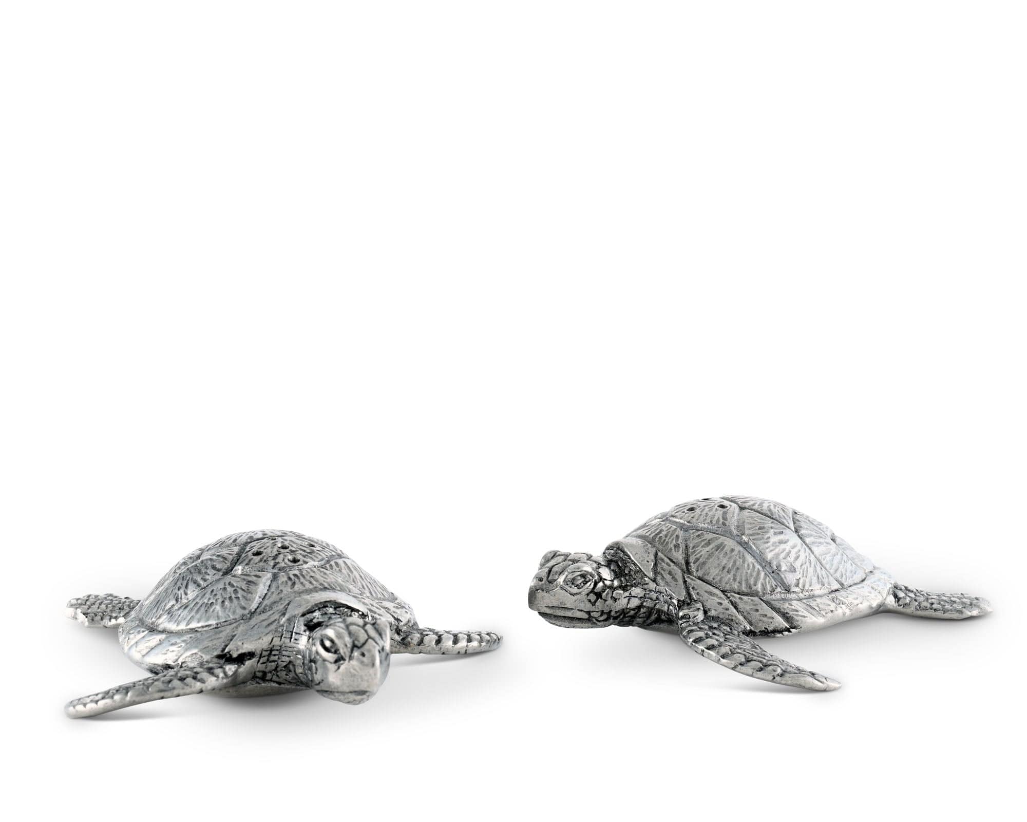 Pewter Sea Turtles Salt &amp; Pepper Set