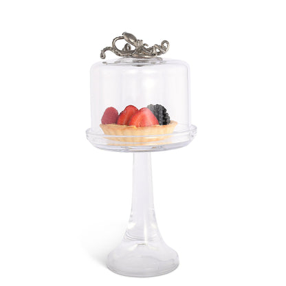 Octopus Glass Covered Cake / Dessert Stand