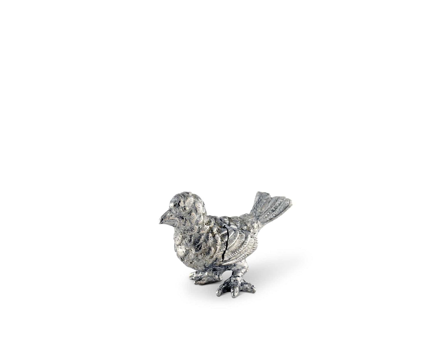 Pewter Song Bird Place Card Holder