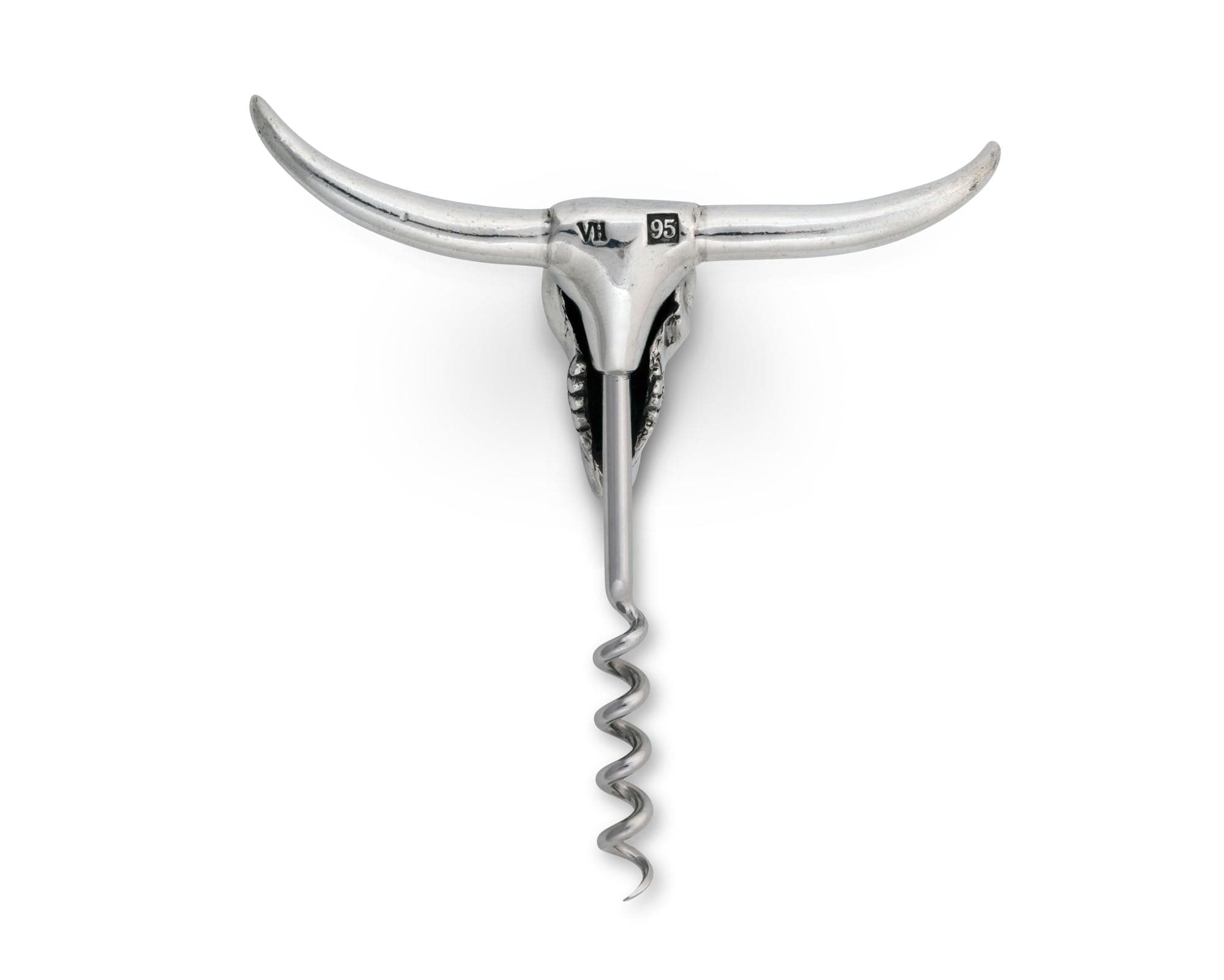Vagabond House Western Frontier Cow Skull Wine Pull - Thumbnail 3