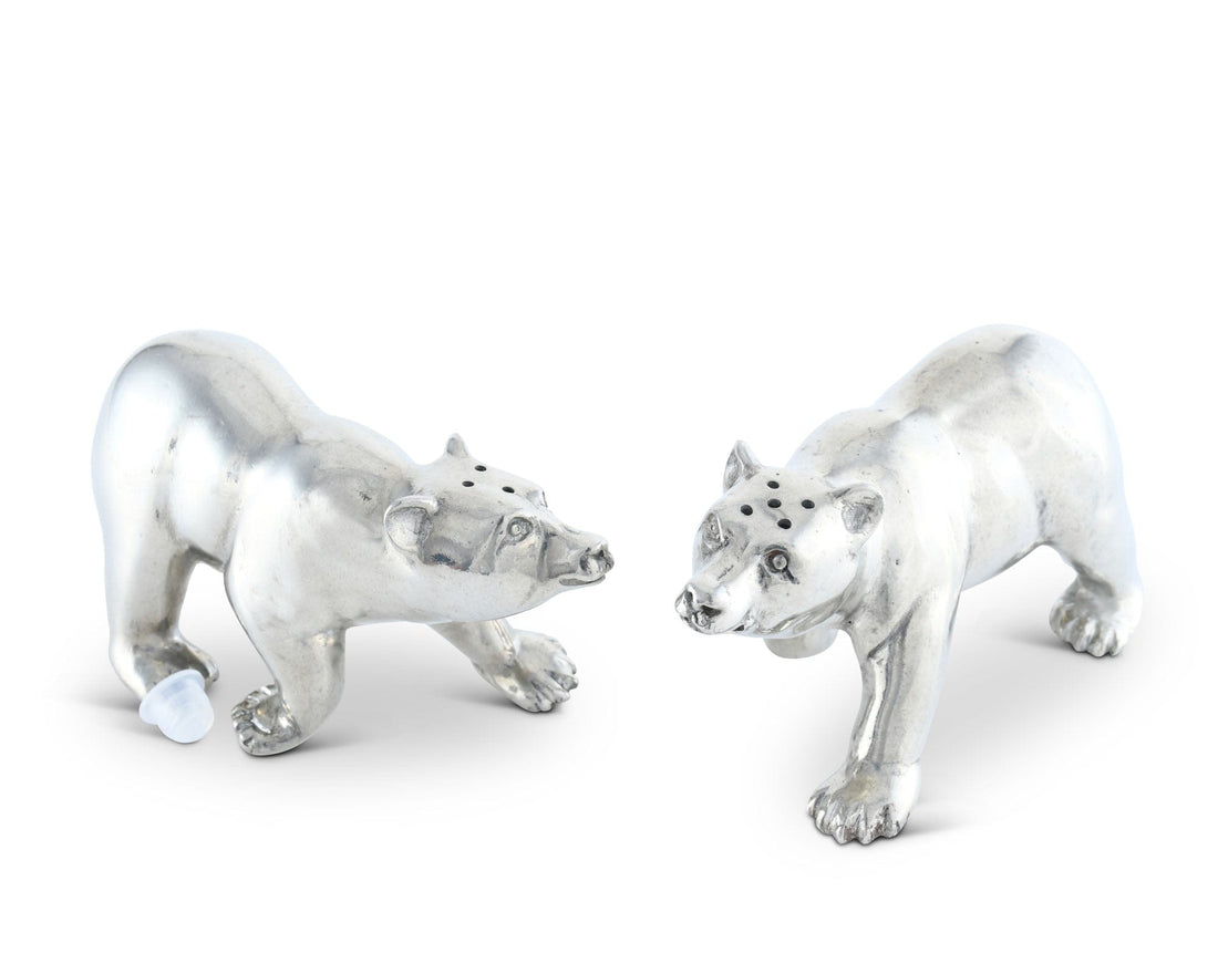 Pewter Polar Bear Salt &amp; Pepper Shaker