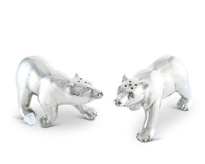 Pewter Polar Bear Salt &amp; Pepper Shaker