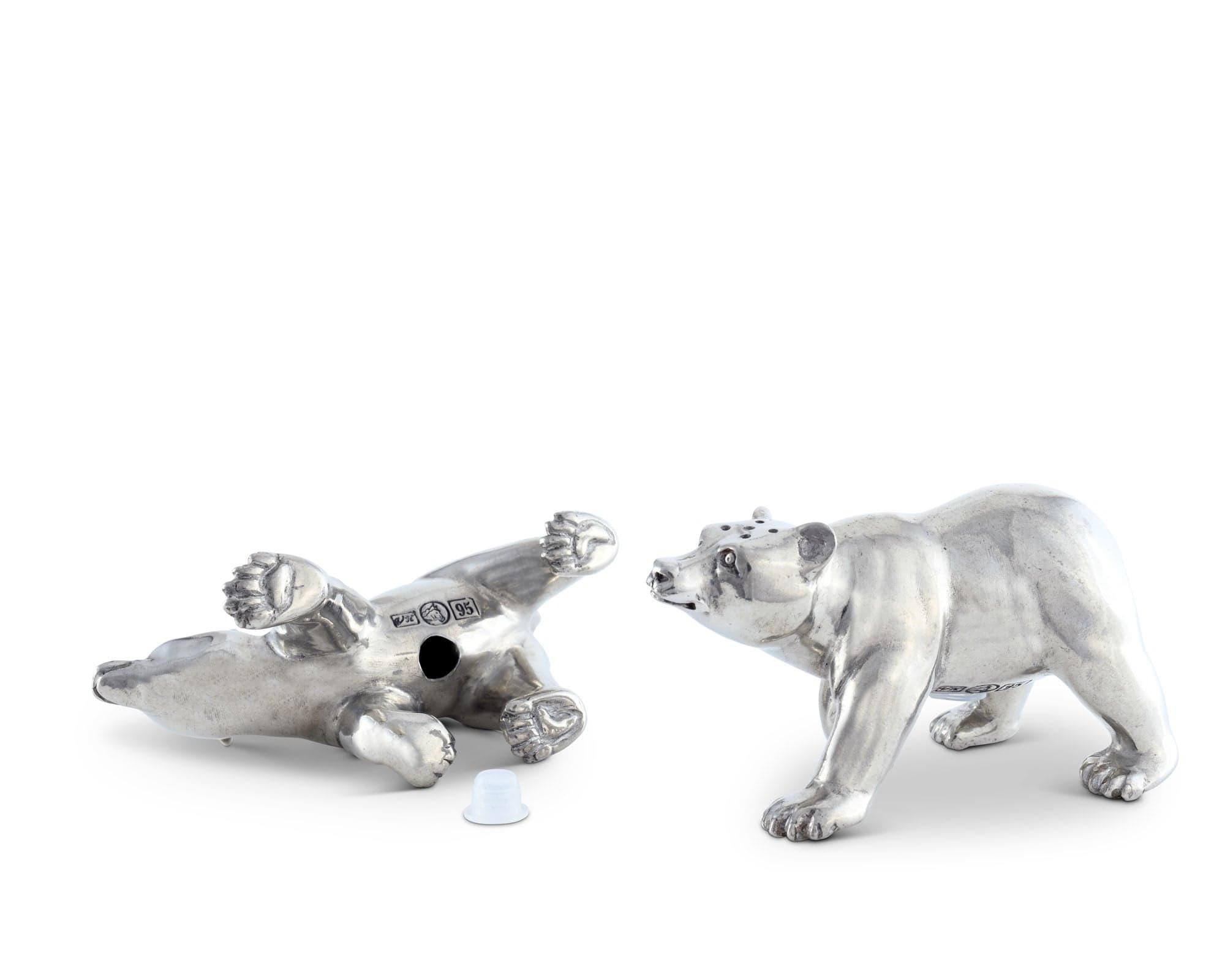 Pewter Polar Bear Salt &amp; Pepper Shaker