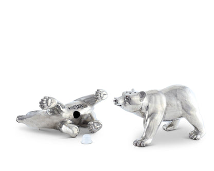 Pewter Polar Bear Salt &amp; Pepper Shaker
