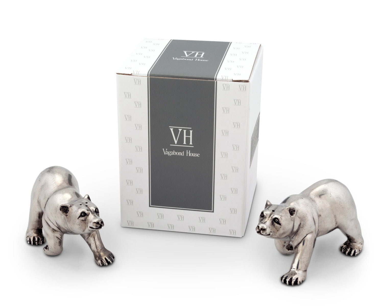 Pewter Polar Bear Salt &amp; Pepper Shaker