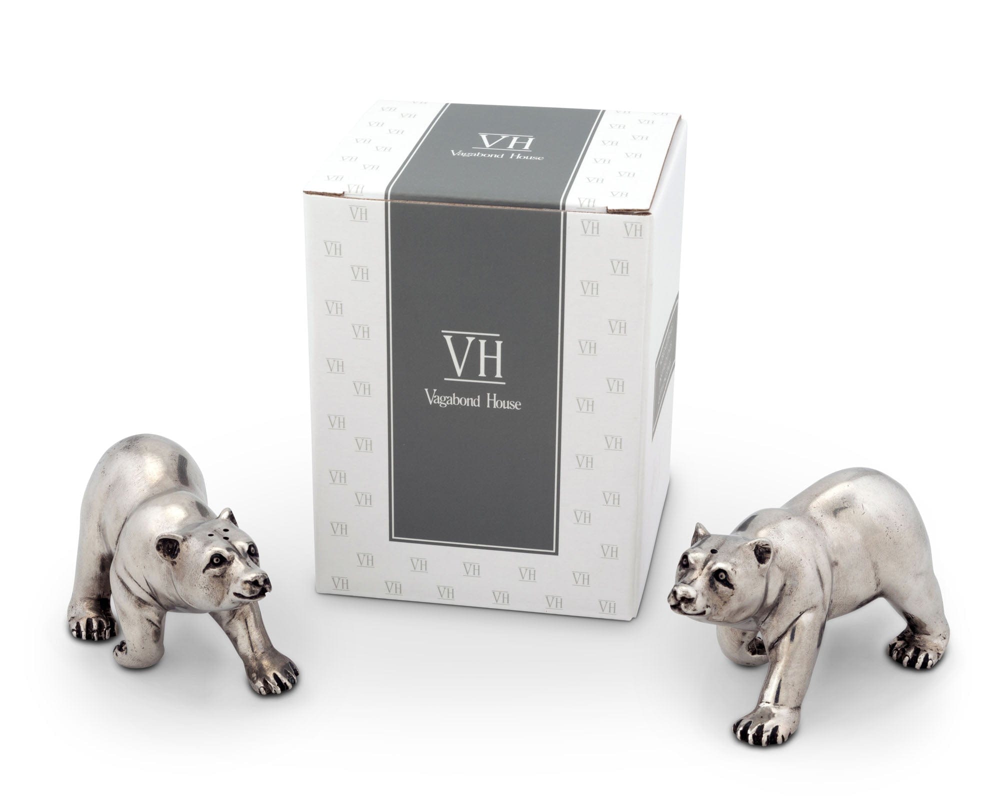 Pewter Polar Bear Salt &amp; Pepper Shaker