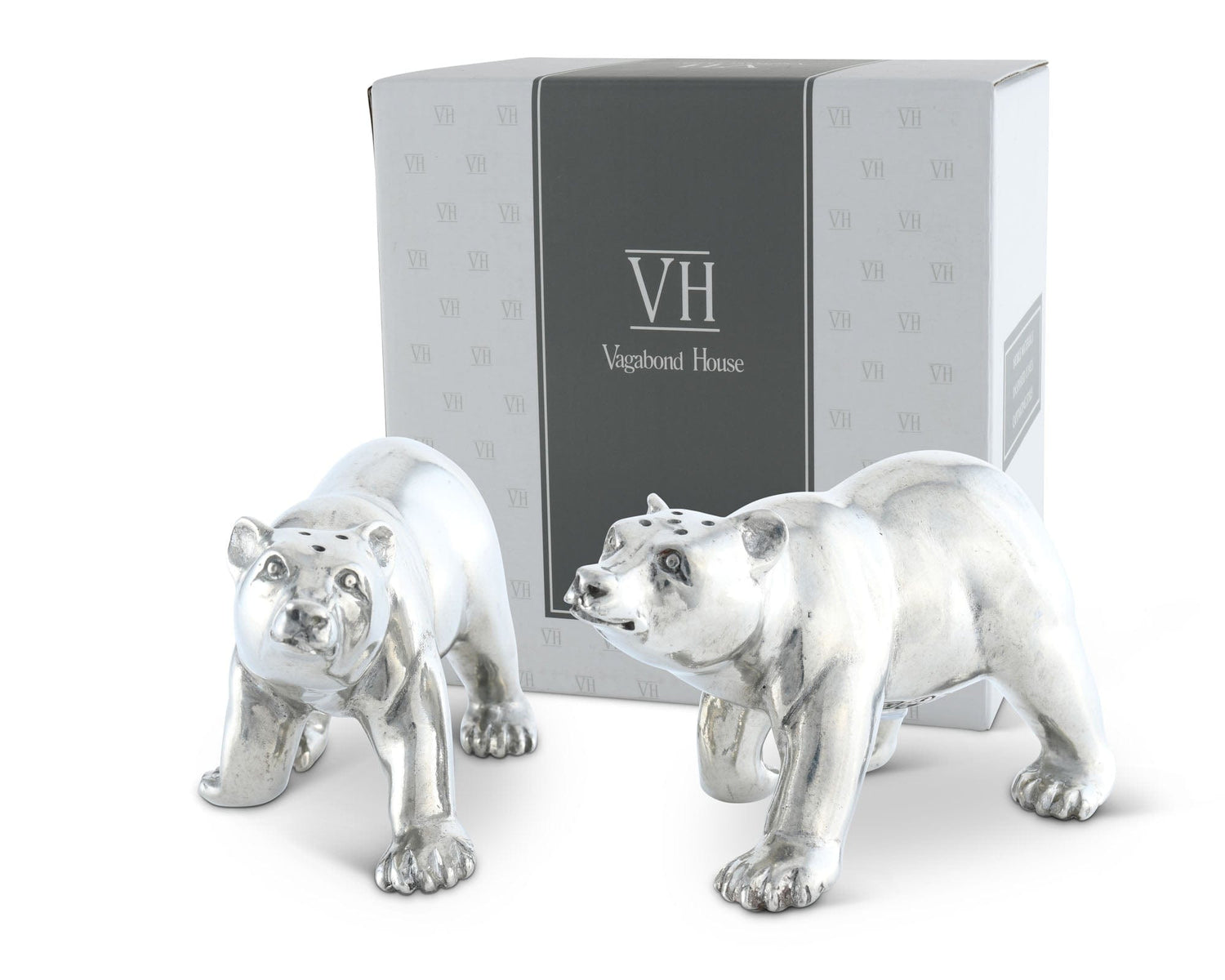 Pewter Polar Bear Salt &amp; Pepper Shaker