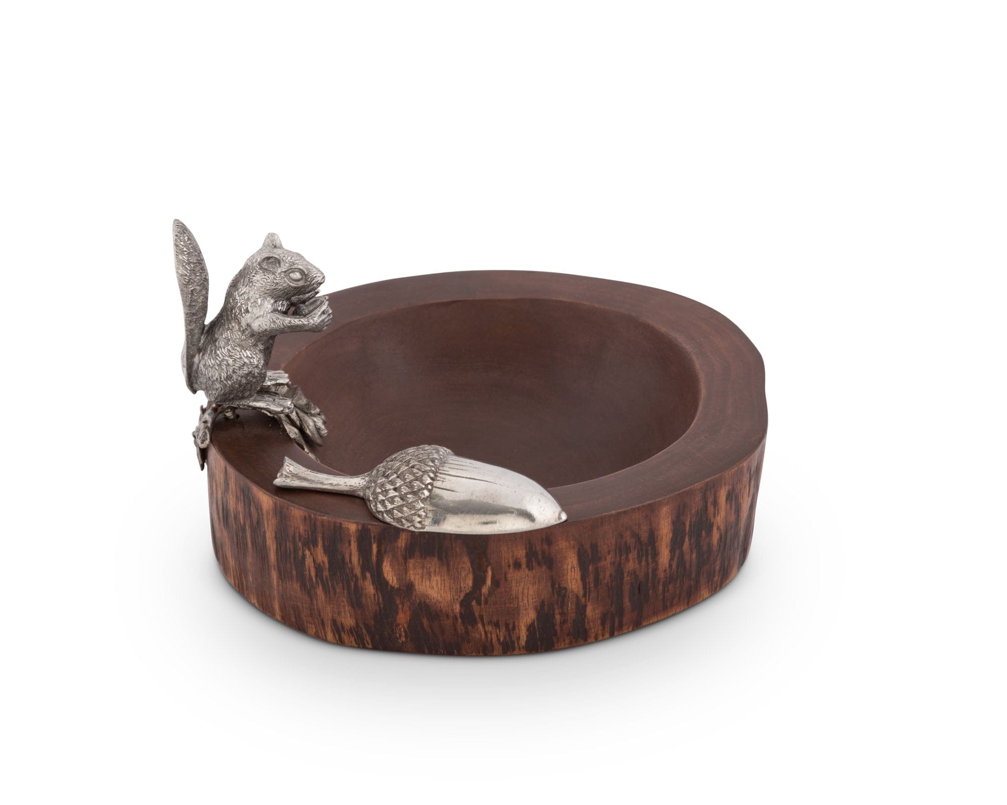 Standing Squirrel Nut Bowl &amp; Scoop