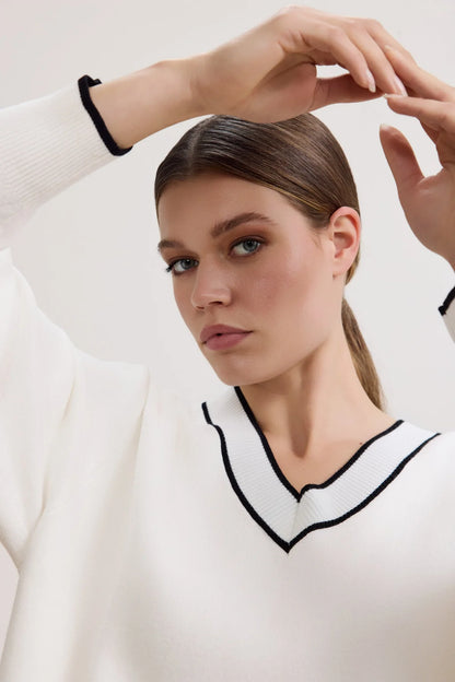 Olly V-Neck Sweater