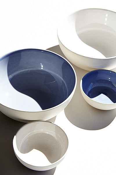 Shell Bisque Cereal Bowl White - Set of 4