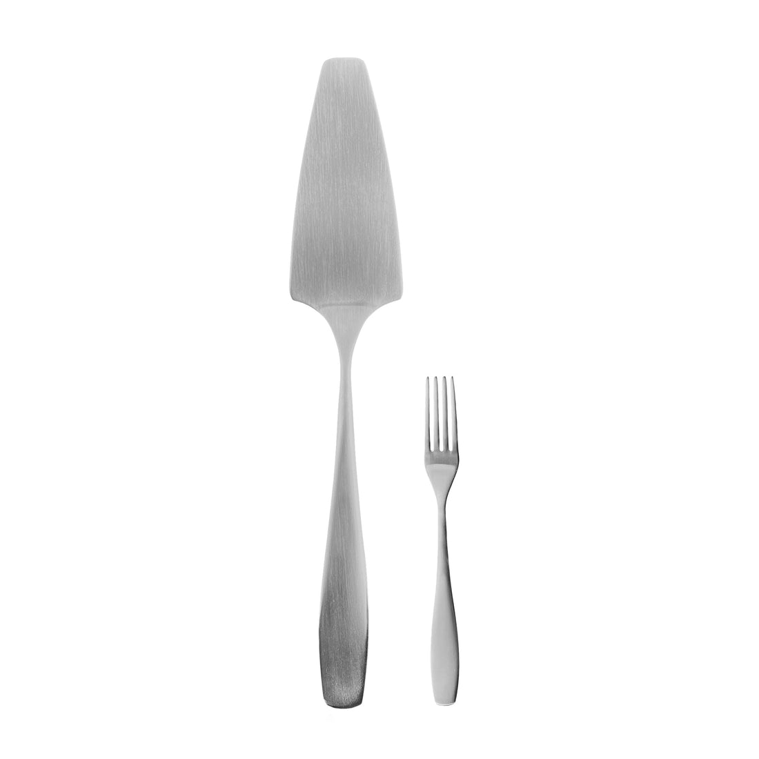 Voss Oslo 7-Piece Cake Service Set in Stainless Steel