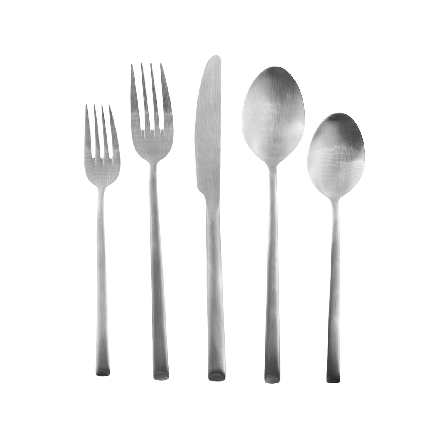 Ellsworth 5-Piece Cutlery Set in Brushed Stainless Steel