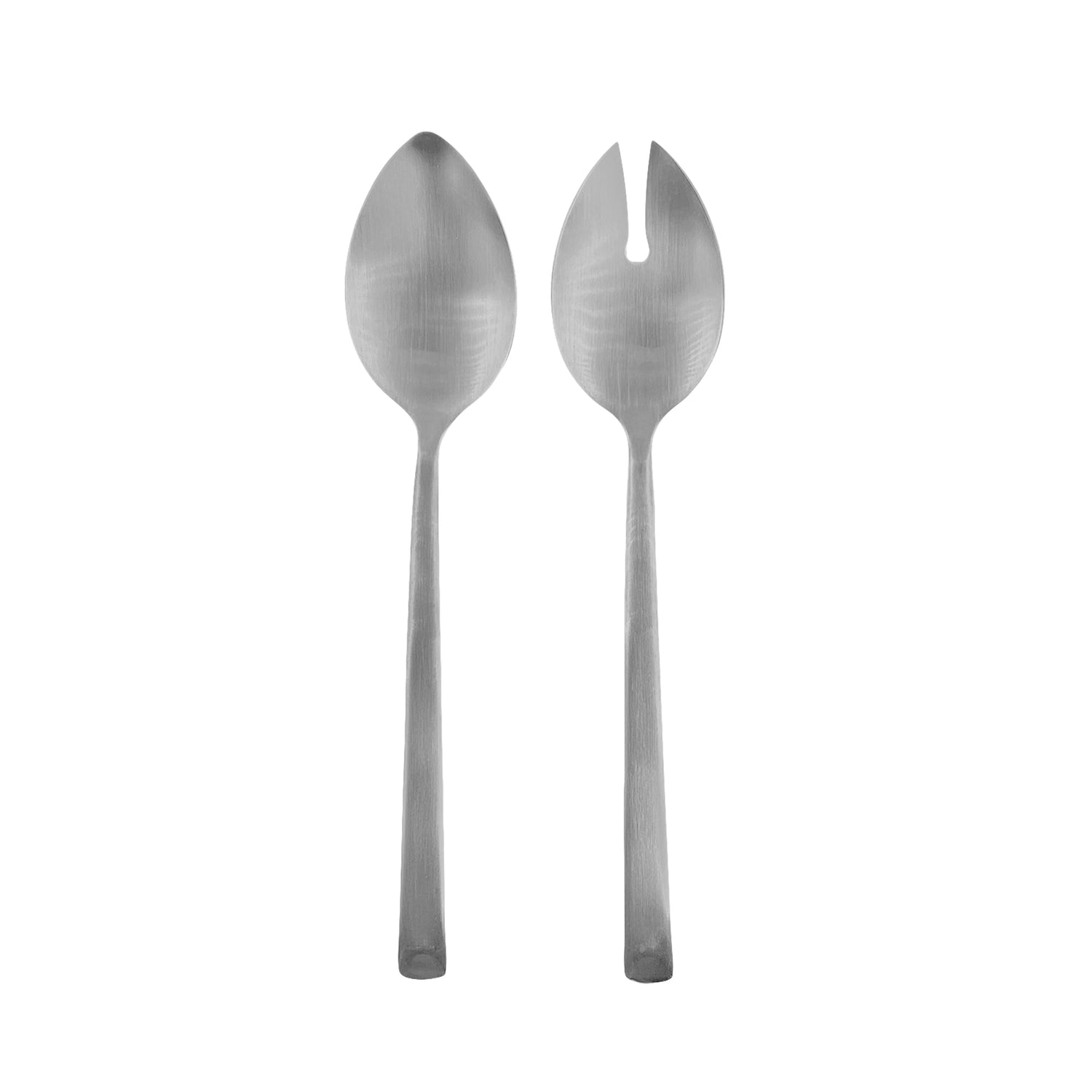 Ellsworth 2-Piece Salad Server Set in Brushed Stainless Steel