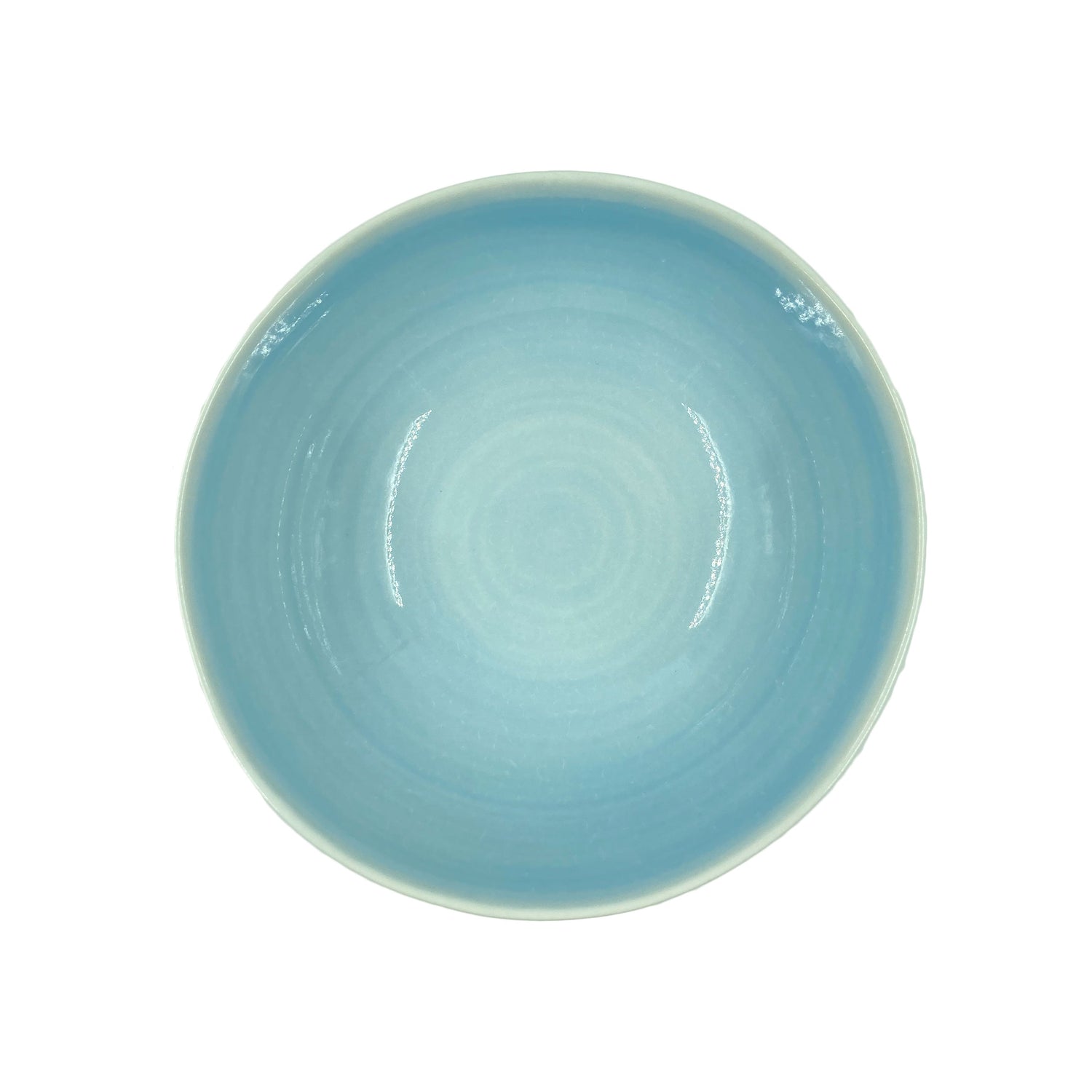 Lines Cereal Bowl - White/Blue - Set of 4