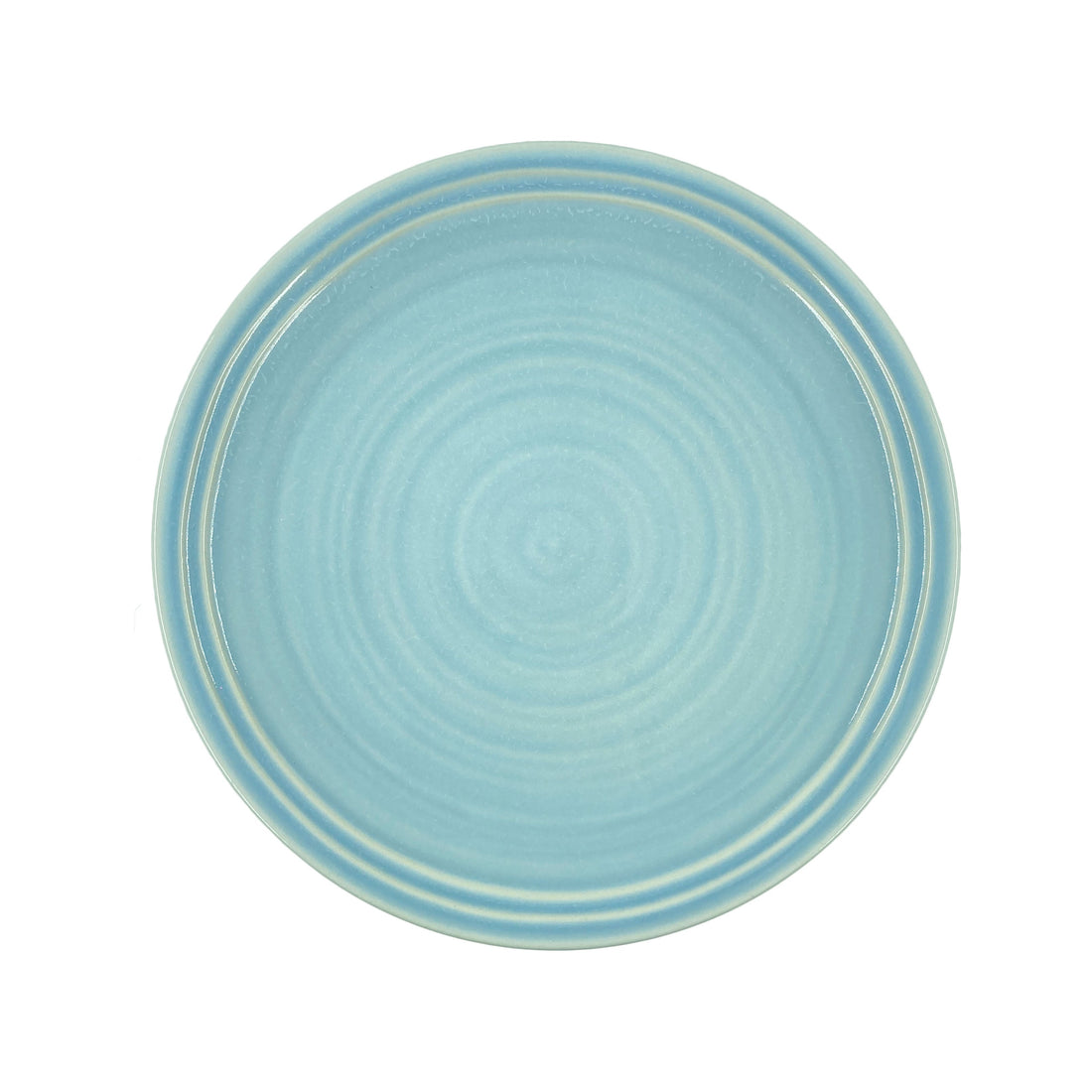 Teal dinner plate