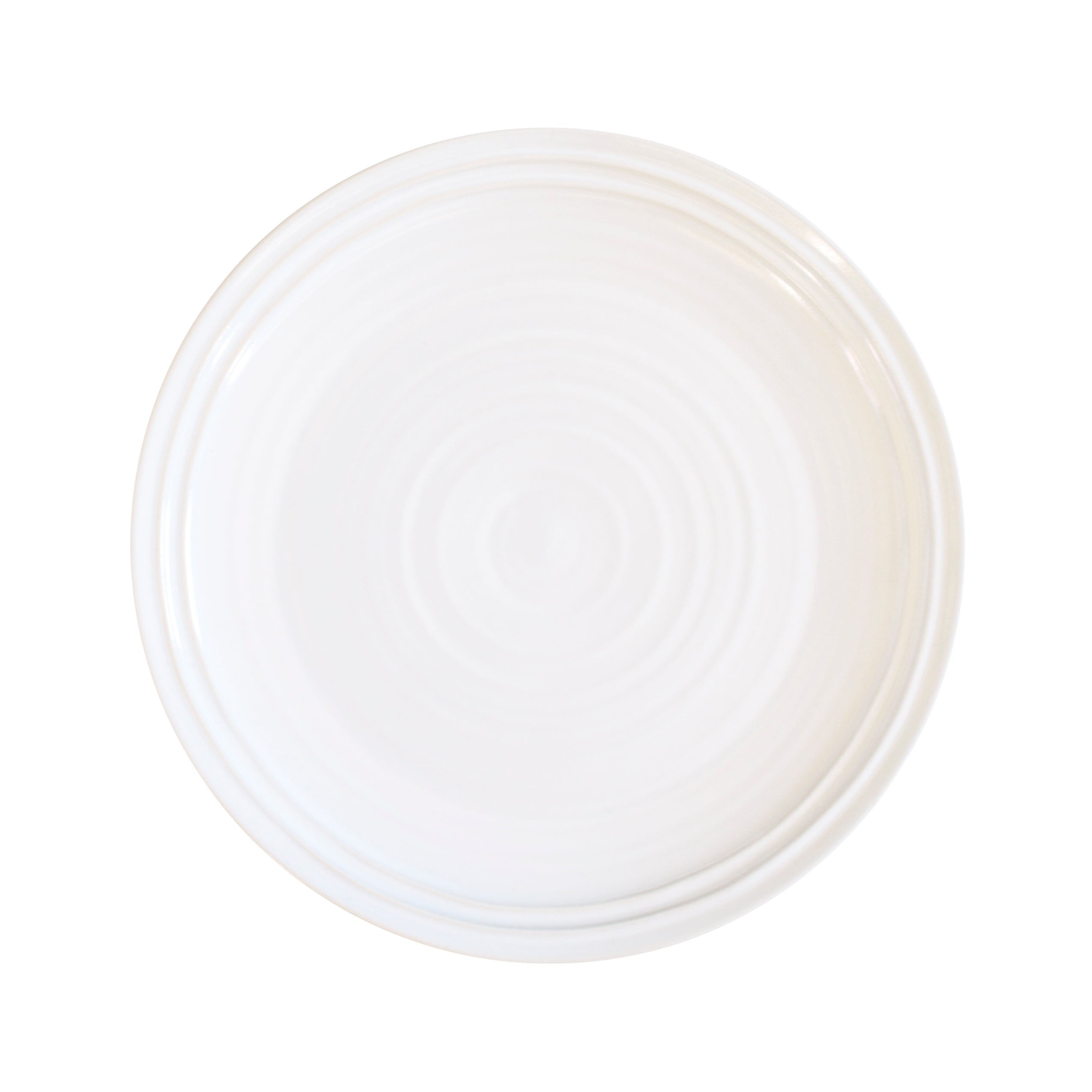 Lines Dinner Plate - White/White - Set of 4