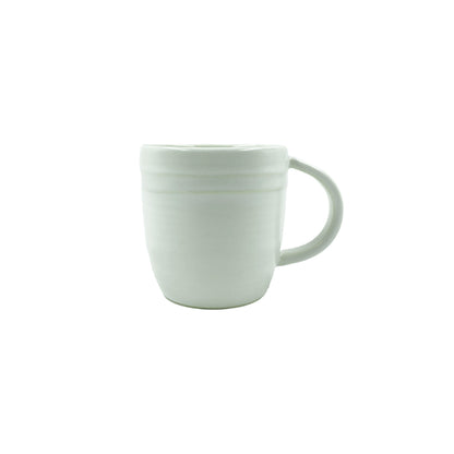 Lines Mug - White/White - Set of 4