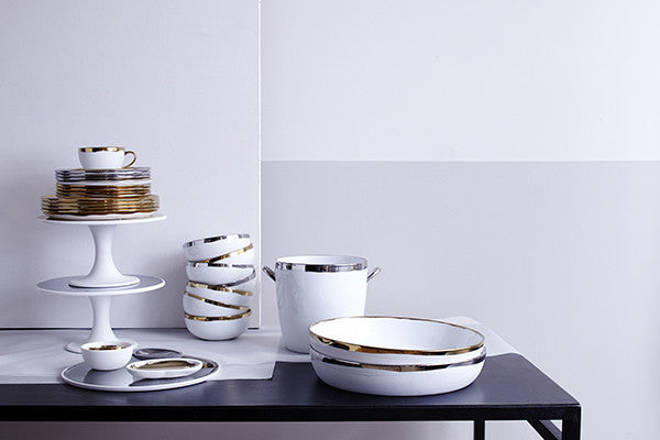 Dauville Cereal Bowl in Platinum - Set of 4