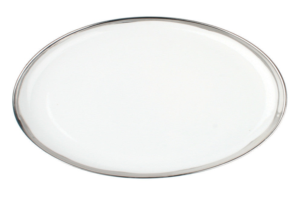 Dauville Platter in Platinum