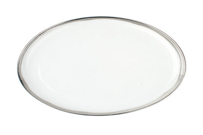 Dauville Platter in Platinum