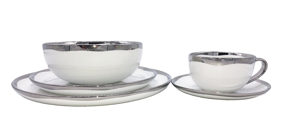 Dauville 20-Piece Service for 4 - Platinum