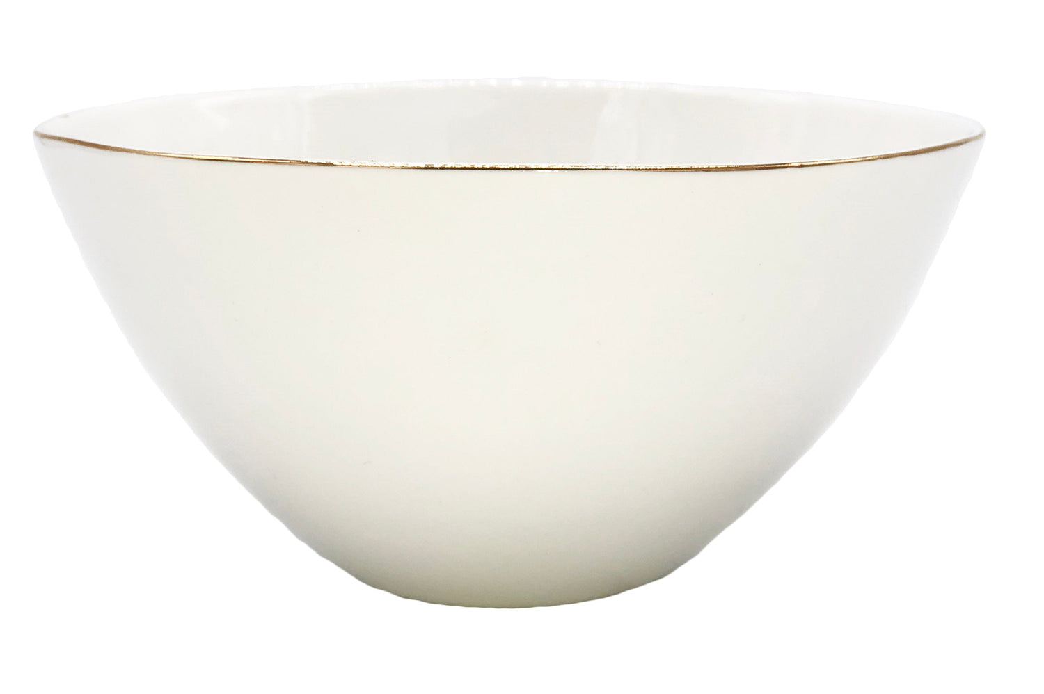 Abbesses Medium Bowl Gold Rim - Set of 4