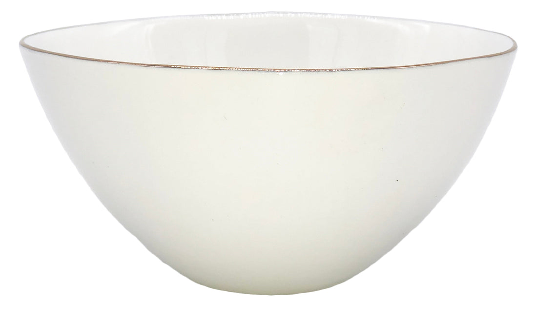 Abbesses Small Bowl Gold Rim - Set of 4