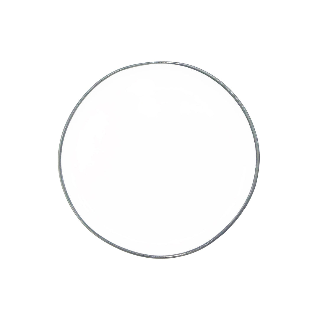 Abbesses Small Plate Grey Rim - Set of 4