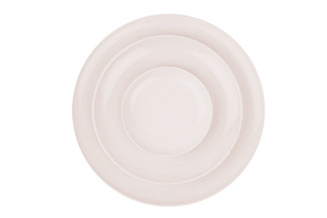 Shell Bisque Dinner Plate Soft Pink - Set of 4