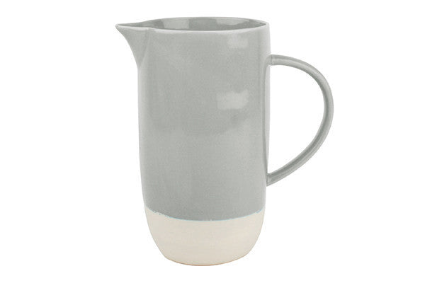 Shell Bisque Pitcher Grey