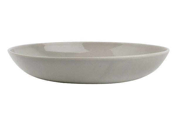 Shell Bisque Pasta Bowl Grey - Set of 4