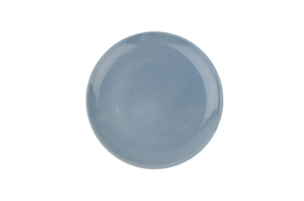 Shell Bisque Salad Plate Blue - Set of 4