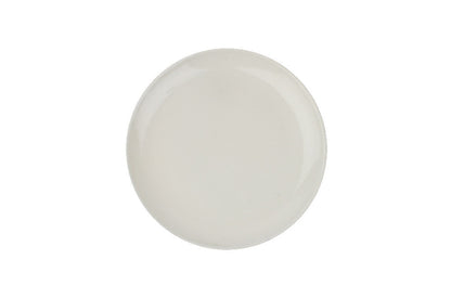 Shell Bisque Salad Plate White - Set of 4