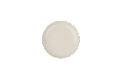 Shell Bisque Tidbit Plate White - Set of 4