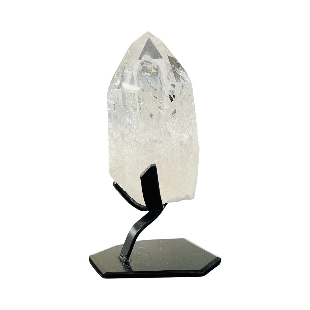 Lemurian Quartz on Stand