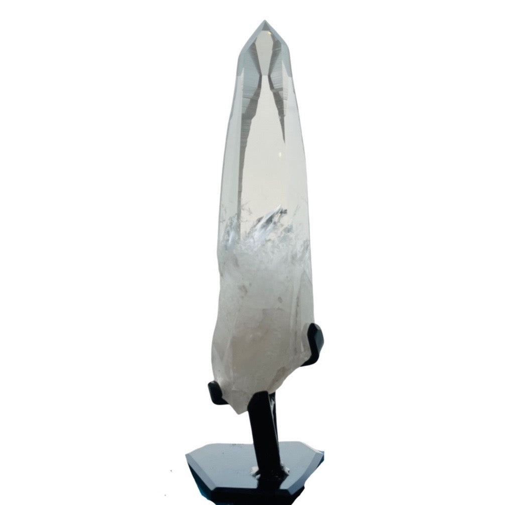 Lemurian Quartz on Stand