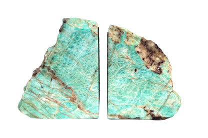 Amazonite Bookends