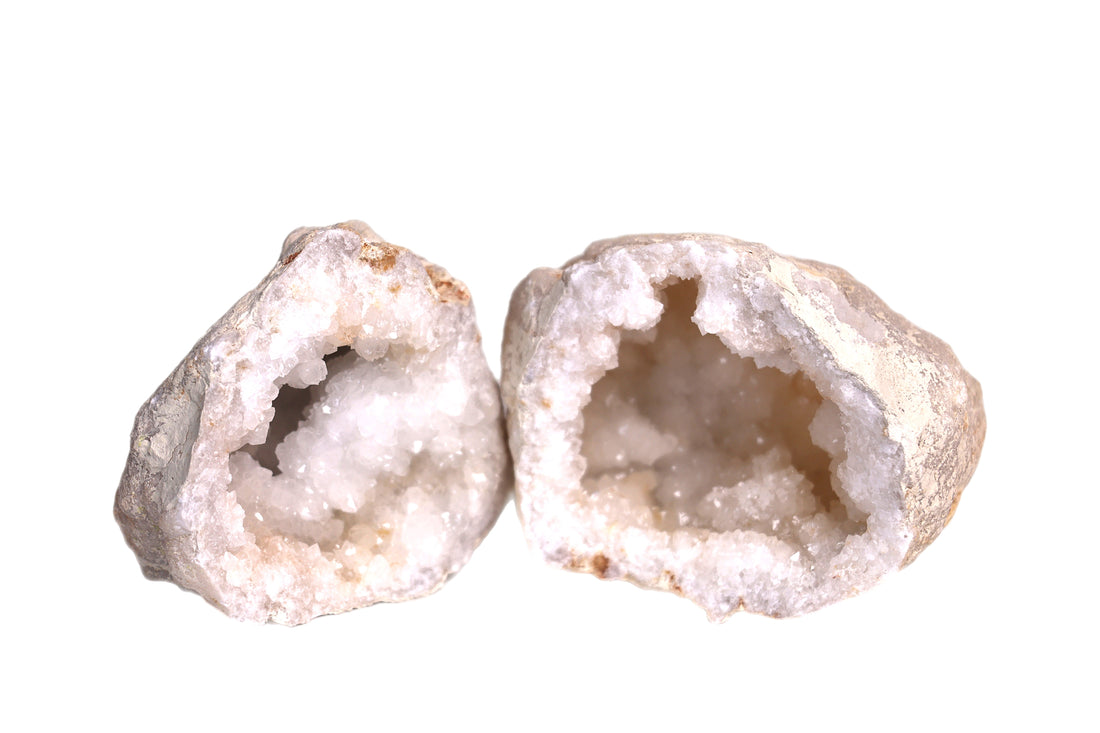 White Quartz Geodes