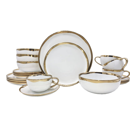Dauville 20-Piece Service for 4 - Gold