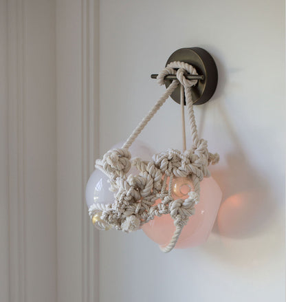 Knotty Bubbles Sconce